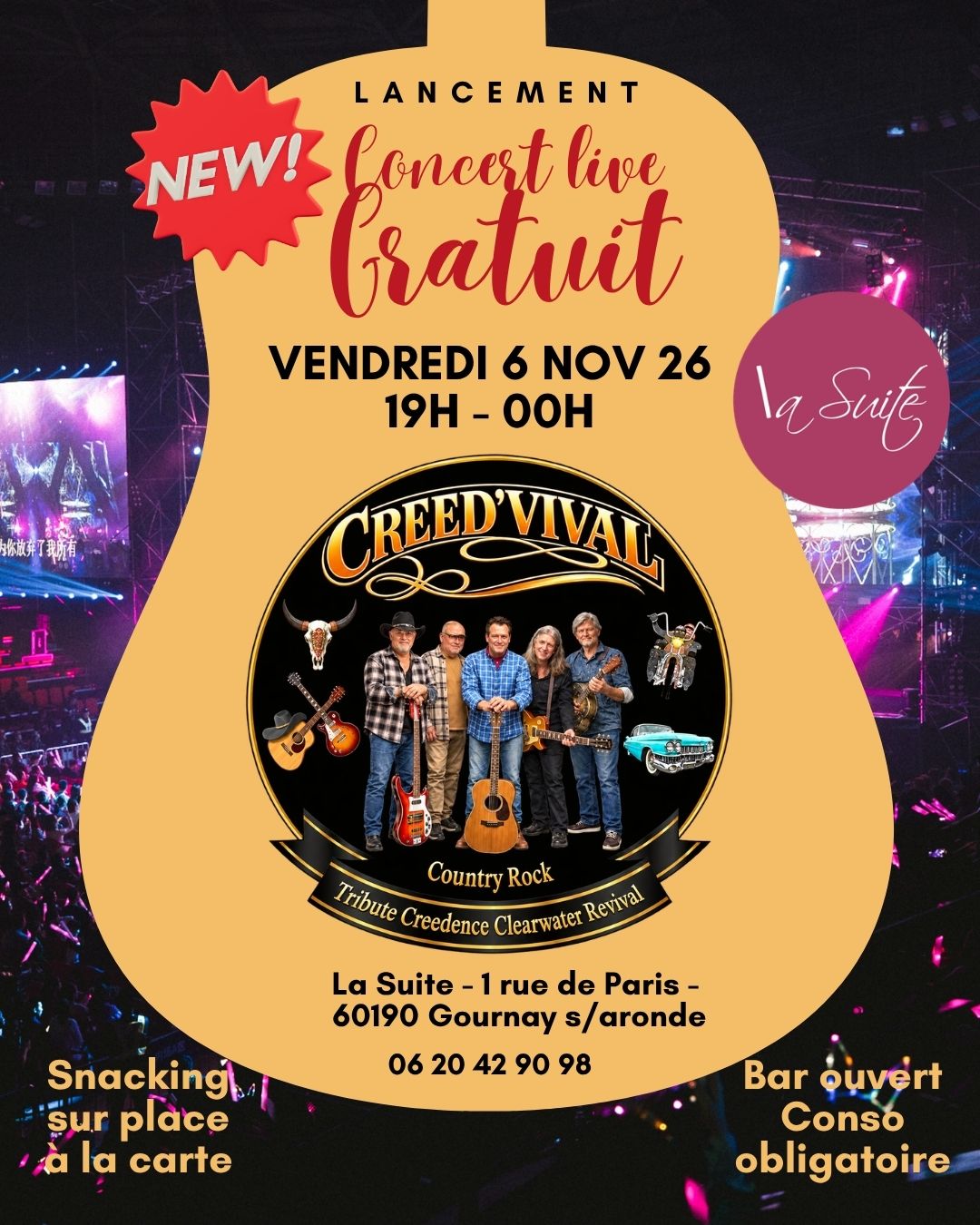 Creed Vival 6 nov 26